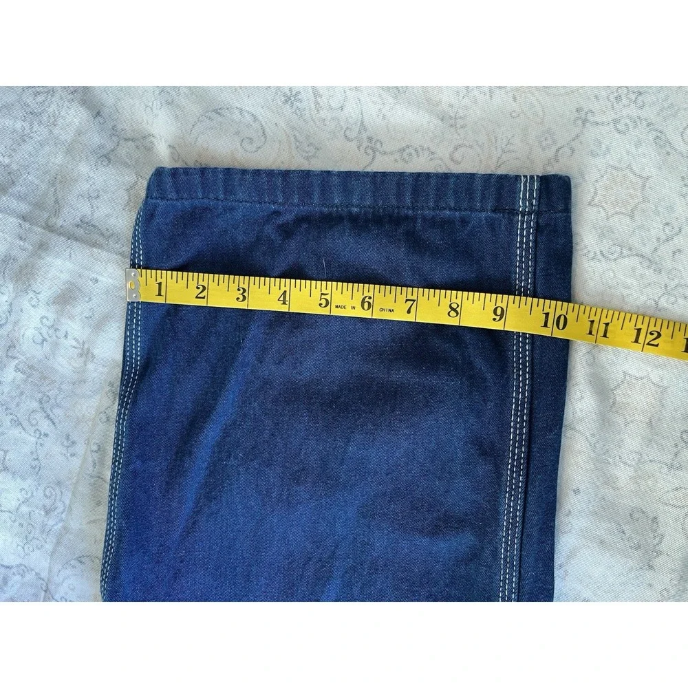 Men's Liberty Blue Denim‎ Bib Overalls Size 40x30 Vintage 90s Workwear Carpenter